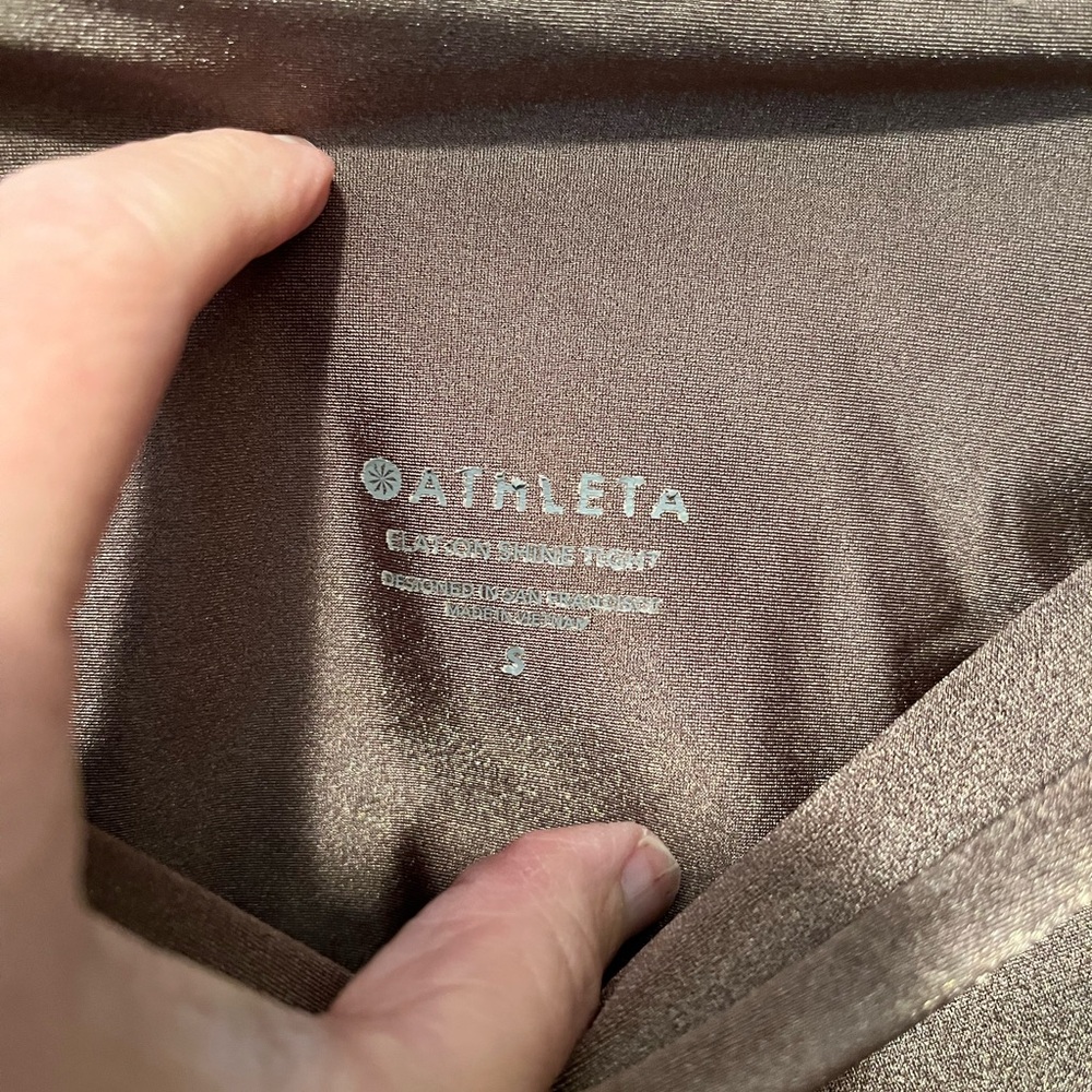 Athleta Women's Elation Shine Tights - Picture 5 of 6